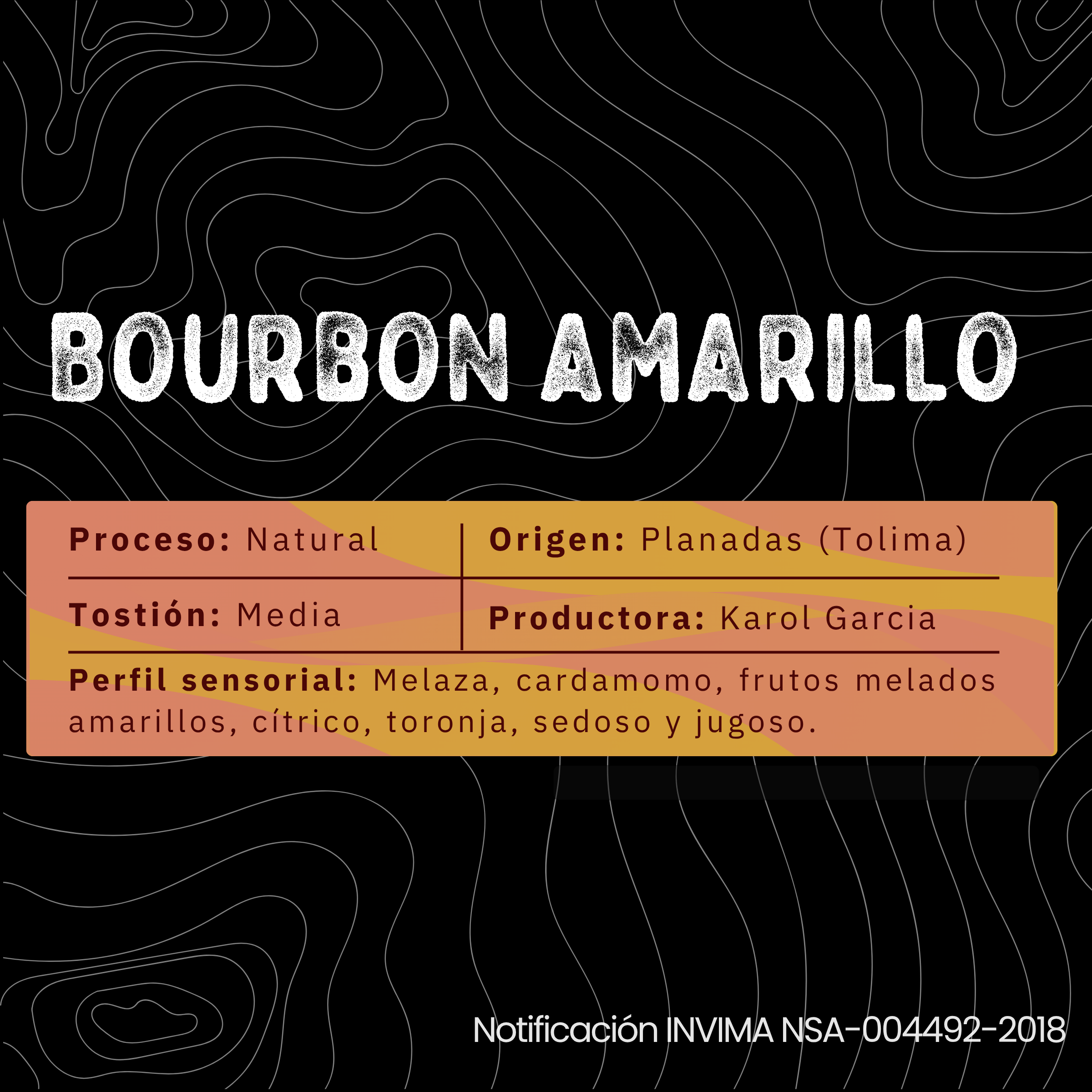 Bourbon Amarillo - Natural - Imagen 2